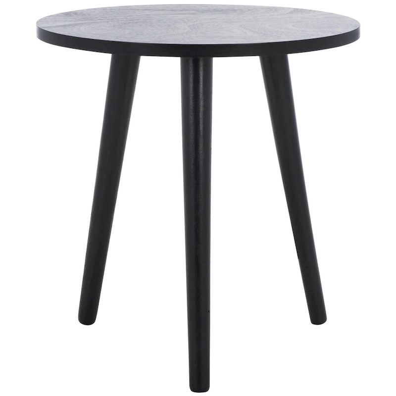 Table d'appoint ronde, bois de pin, 4 couleurs – 40,6 cm (L) x 40,6 cm (P) x 40,6 cm (H)