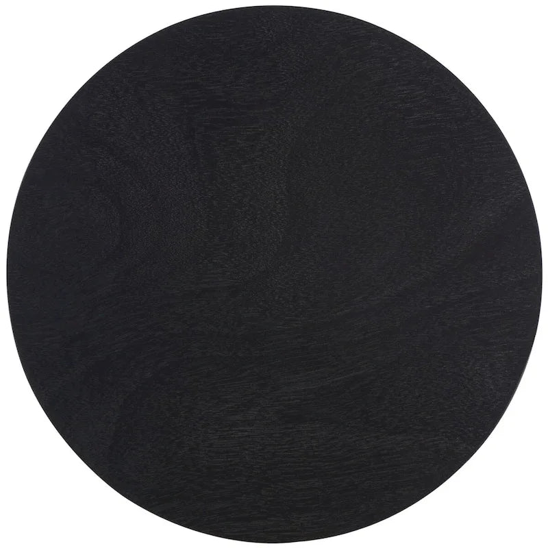 Table d'appoint ronde, bois de pin, 4 couleurs – 40,6 cm (L) x 40,6 cm (P) x 40,6 cm (H)