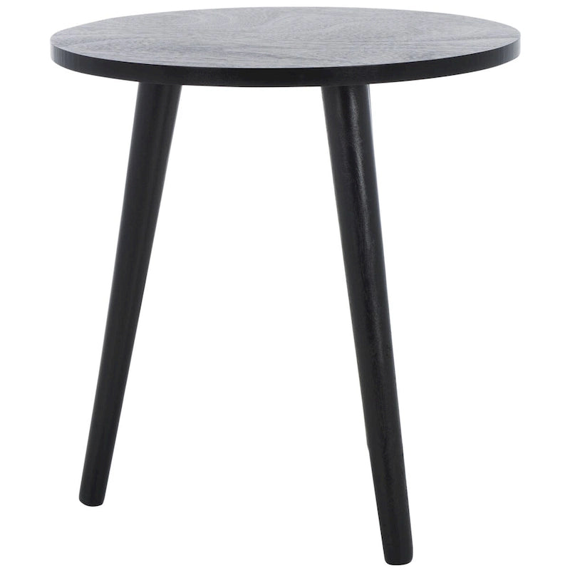 Table d'appoint ronde, bois de pin, 4 couleurs – 40,6 cm (L) x 40,6 cm (P) x 40,6 cm (H)