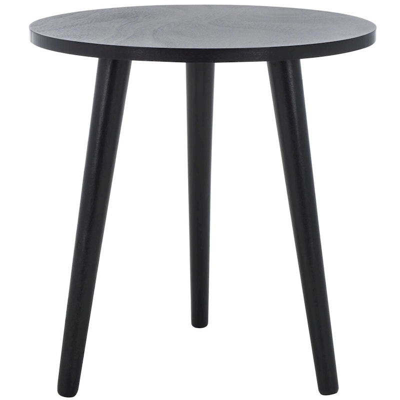 Table d'appoint ronde, bois de pin, 4 couleurs – 40,6 cm (L) x 40,6 cm (P) x 40,6 cm (H)