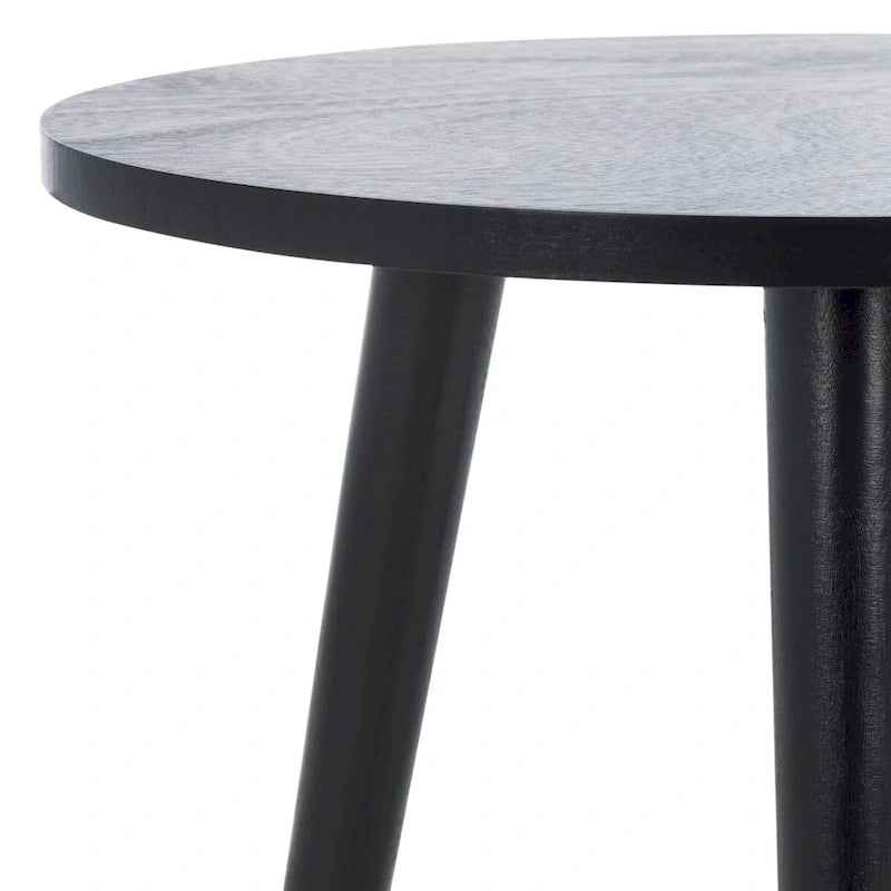 Table d'appoint ronde, bois de pin, 4 couleurs – 40,6 cm (L) x 40,6 cm (P) x 40,6 cm (H)