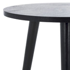 Table d'appoint ronde, bois de pin, 4 couleurs – 40,6 cm (L) x 40,6 cm (P) x 40,6 cm (H)