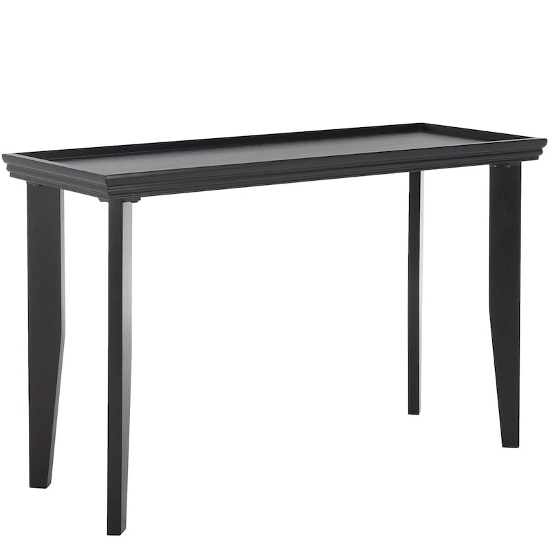 Console, sable/ivoire/noir, pieds incurvés, 1 personne