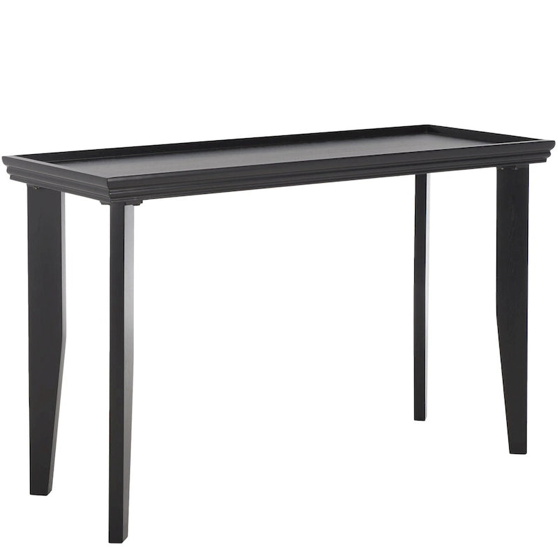 Console, sable/ivoire/noir, pieds incurvés, 1 personne