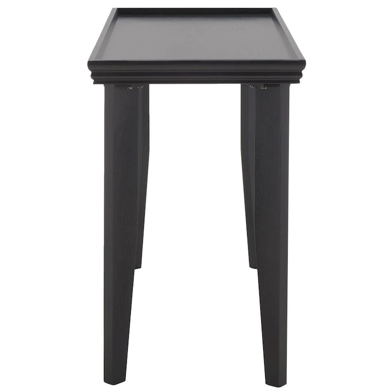 Console, sable/ivoire/noir, pieds incurvés, 1 personne