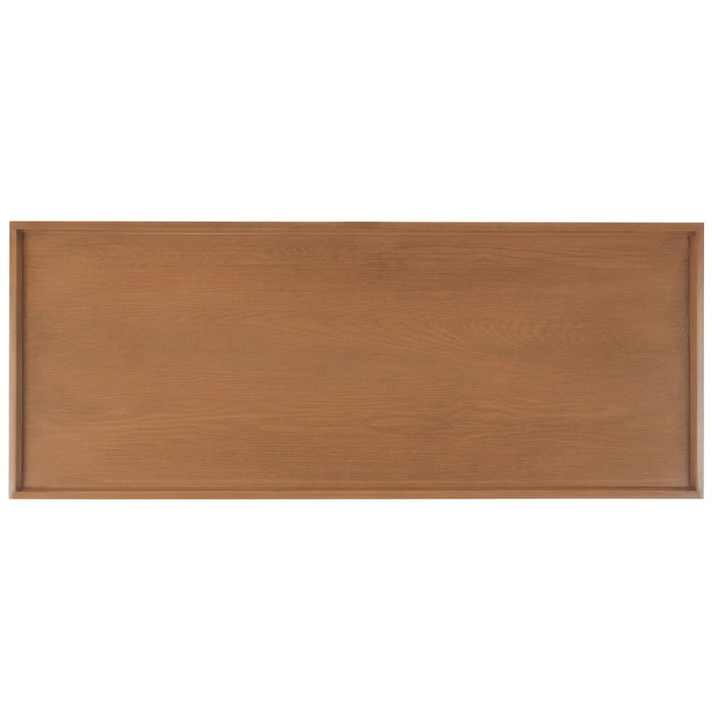 Console, sable/ivoire/noir, pieds incurvés, 1 personne