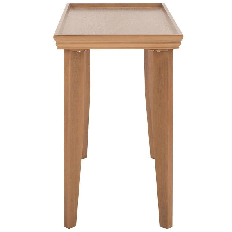 Console, sable/ivoire/noir, pieds incurvés, 1 personne