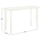 Console, sable/ivoire/noir, pieds incurvés, 1 personne