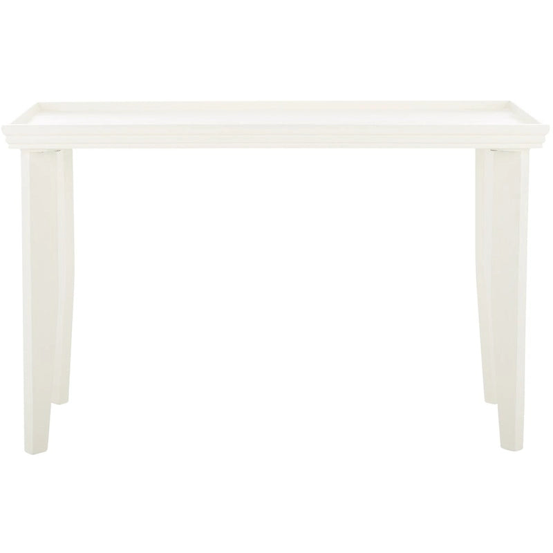 Console, sable/ivoire/noir, pieds incurvés, 1 personne
