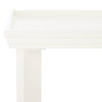 Console, sable/ivoire/noir, pieds incurvés, 1 personne