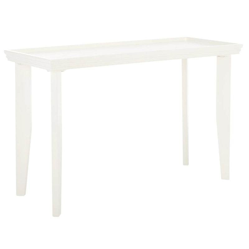 Console, sable/ivoire/noir, pieds incurvés, 1 personne