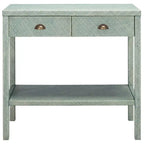 SAFAVIEH Francisca Table console 2 tiroirs 1 étagère - 31 l x 14 L x 30 H - 31Lx14Px30H