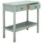 SAFAVIEH Francisca Table console 2 tiroirs 1 étagère - 31 l x 14 L x 30 H - 31Lx14Px30H
