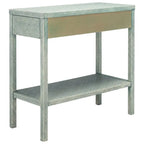 SAFAVIEH Francisca Table console 2 tiroirs 1 étagère - 31 l x 14 L x 30 H - 31Lx14Px30H