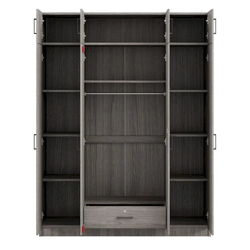 Armoire avec plusieurs rangements et meuble haut par Harper&Bright Designs