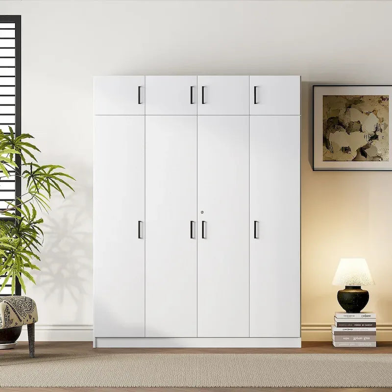 Armoire avec plusieurs rangements et meuble haut par Harper&Bright Designs