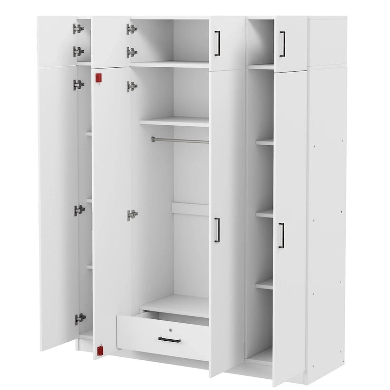 Armoire avec plusieurs rangements et meuble haut par Harper&Bright Designs