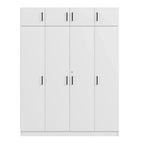 Armoire avec plusieurs rangements et meuble haut par Harper&Bright Designs