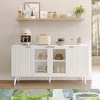 JASIWAY Buffet de cuisine avec portes en verre