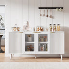 JASIWAY Buffet de cuisine avec portes en verre
