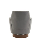 Fauteuil pivotant en cuir PU