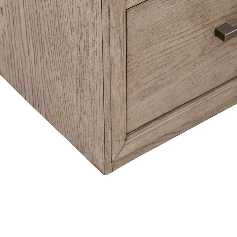 Ensemble de console TV et de meuble TV 2 pièces brun beige