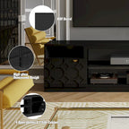 Meuble TV Blanc Laqué, 178 cm
