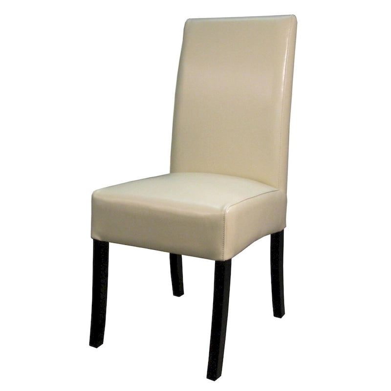 Chaise de salle à manger Valencia en cuir (lot de 2)