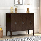 37 Bahut de cuisine de style vintage avec armoire de rangement