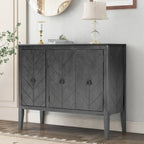 37 Bahut de cuisine de style vintage avec armoire de rangement