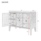 37 Bahut de cuisine de style vintage avec armoire de rangement