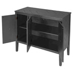 37 Bahut de cuisine de style vintage avec armoire de rangement