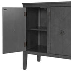 37 Bahut de cuisine de style vintage avec armoire de rangement