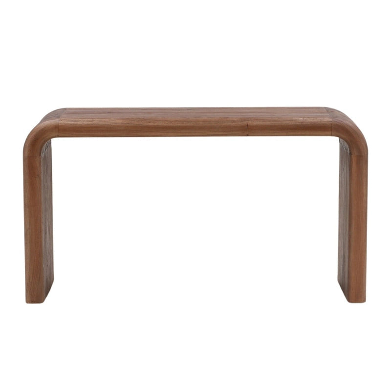 Bureau brun moyen, simple, 55W