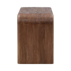 Bureau brun moyen, simple, 55W