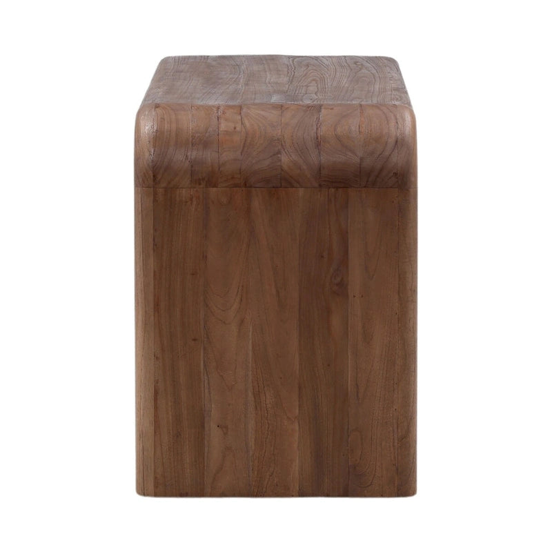 Bureau brun moyen, simple, 55W