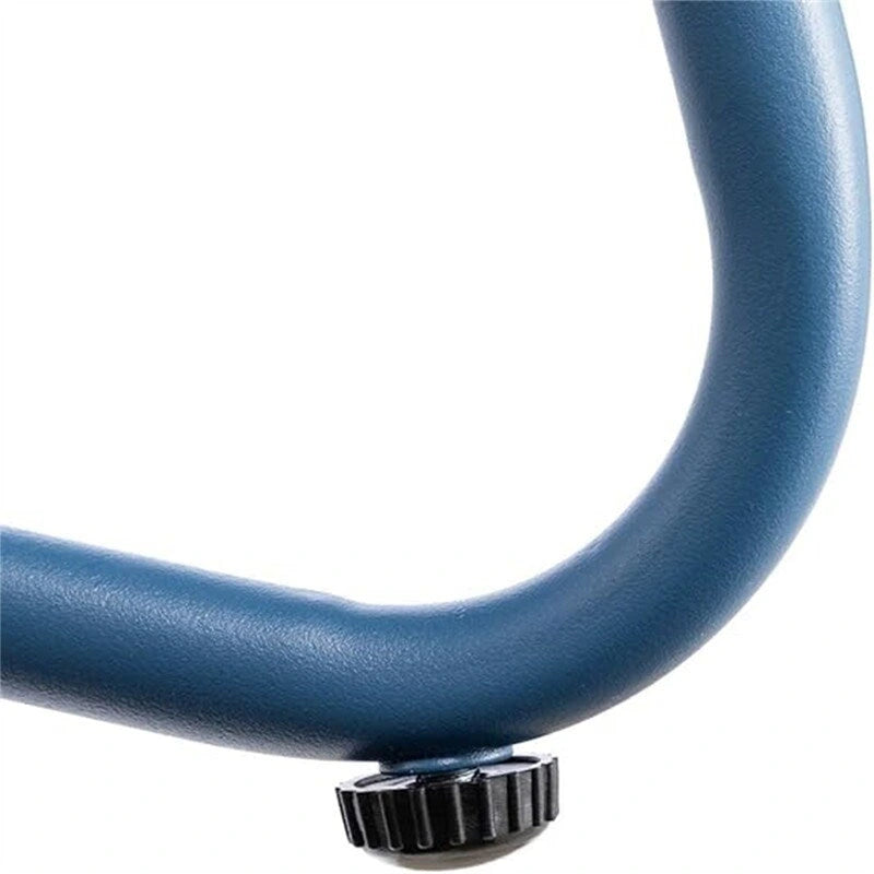 Table d'appoint ronde en métal bleu marine/gris/bleu ciel/turquoise, 1 personne, intérieur et extérieur
