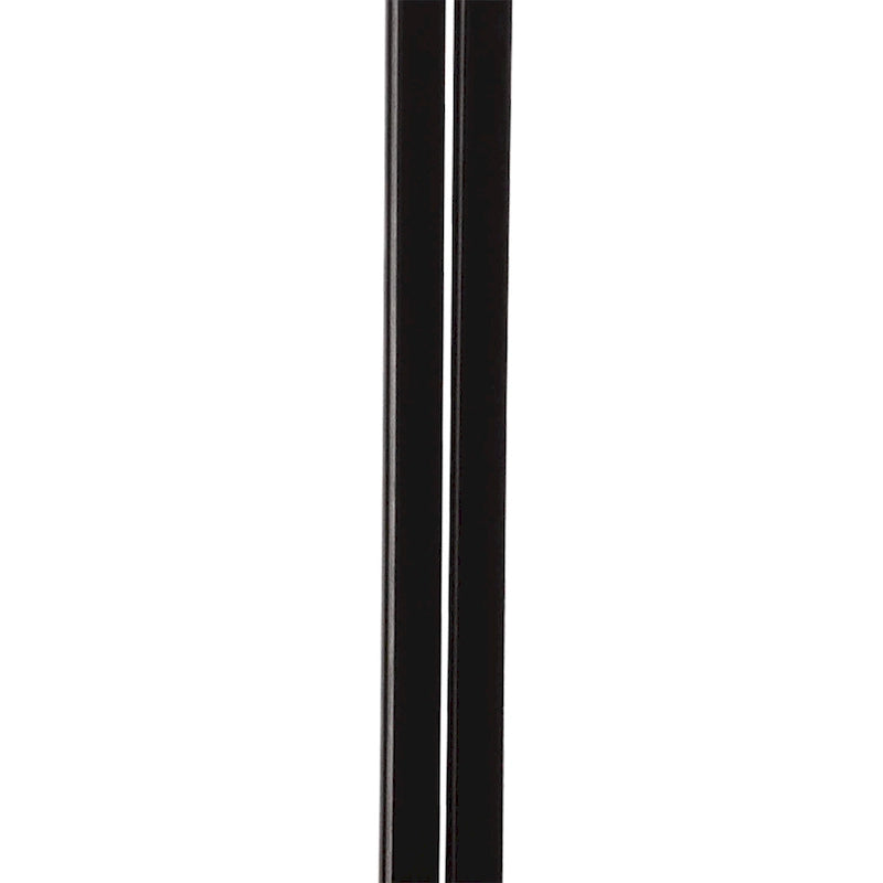 Guéridon d'appoint noir, plateau en verre, pièce unique
