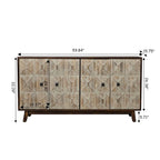 59.84 Buffet vintage 4 portes