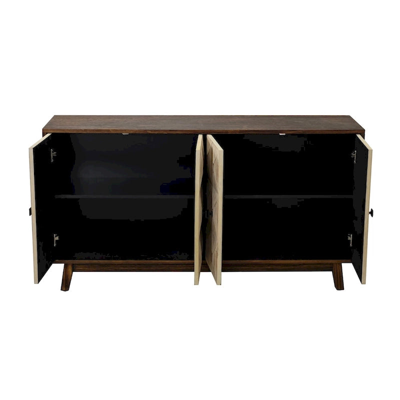 59.84 Buffet vintage 4 portes