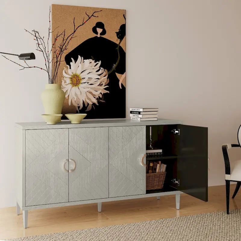 4-Door Storage Cabinet