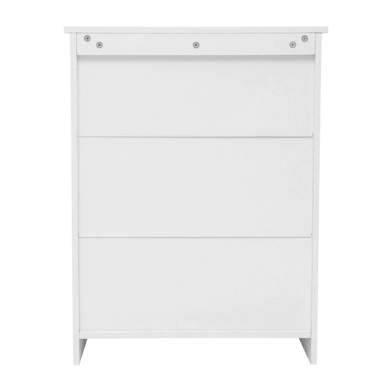 Meuble de rangement de salle de bain sur pied blanc/gris avec étagères – 1 personne