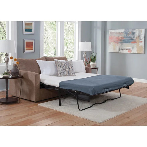 American Furniture Classics Delilah Model 8-040M-A441V2 Sleeper Sofa with 2 Throw Pillows