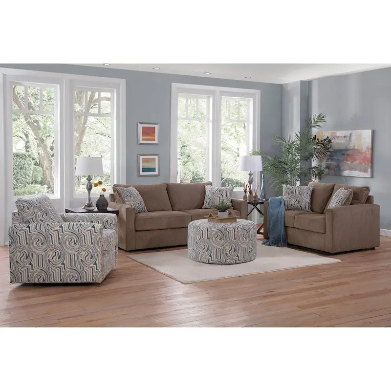 Canapé-lit American Furniture Classics Delilah, modèle 8-040M-A441V2, avec 2 coussins décoratifs