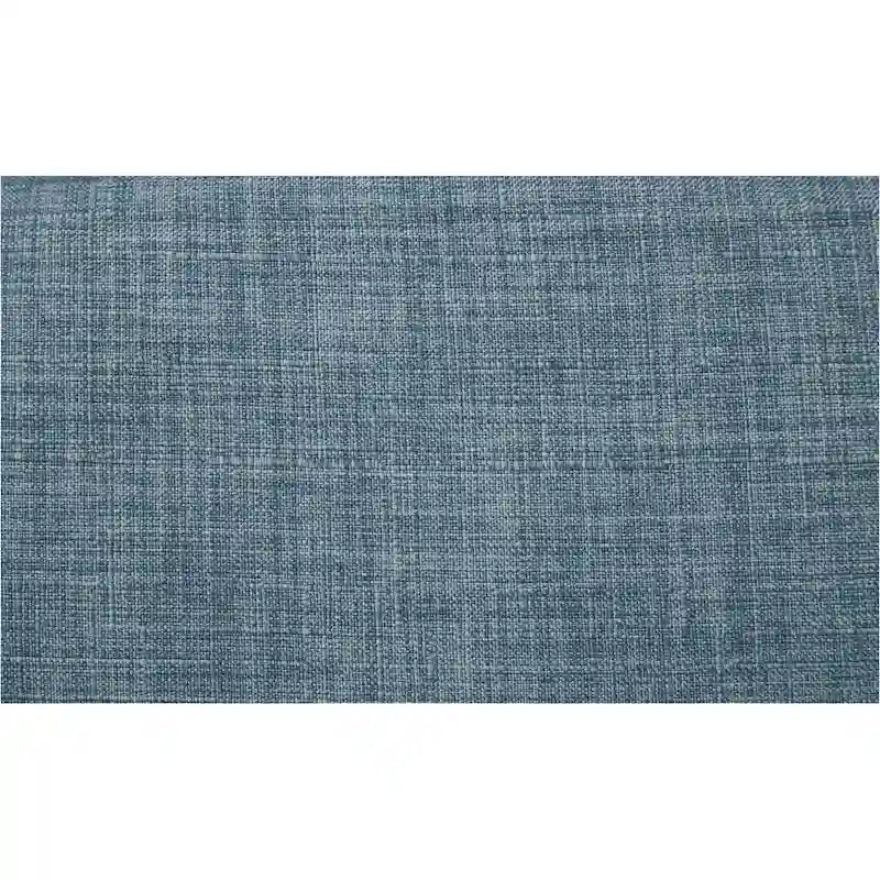 Fauteuil tubulaire du milieu du siècle, Lin/Jean, Pieds espresso foncé, Monoplace