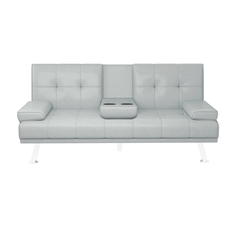 Canapé-lit fonctionnel, Canapé pliable, Lit pliant, Cuir