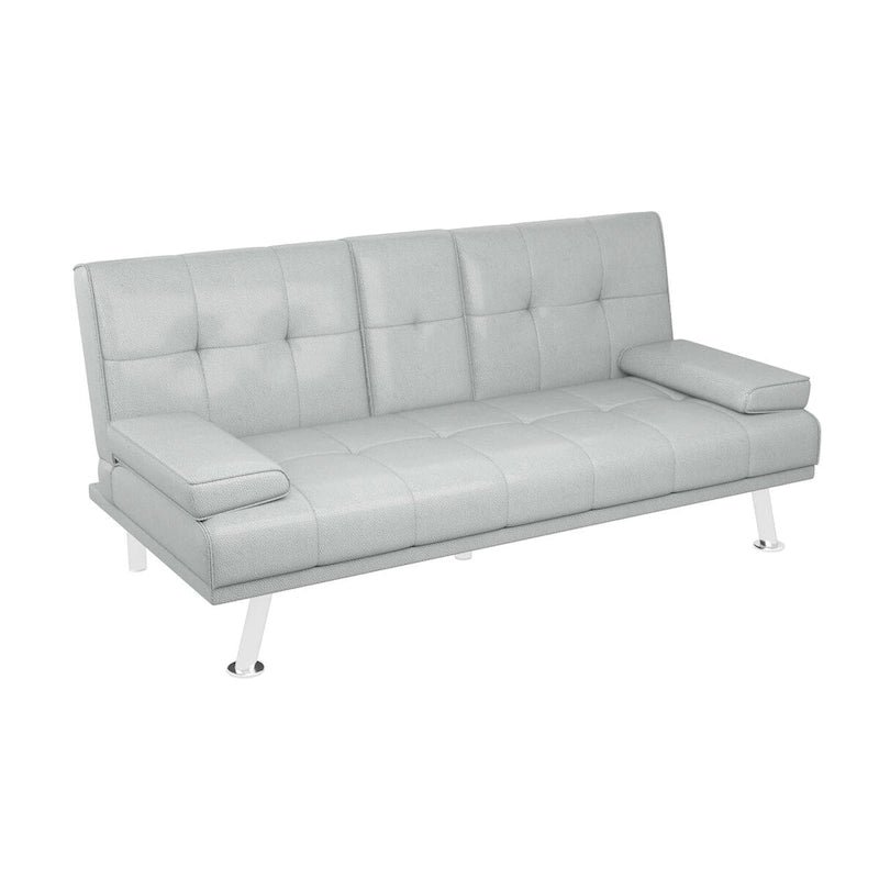 Canapé-lit fonctionnel, Canapé pliable, Lit pliant, Cuir