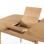 Table de salle à manger extensible SAFAVIEH Couture Jeanick - 50 L x 50 P x 30 H - 50Lx50Px30H